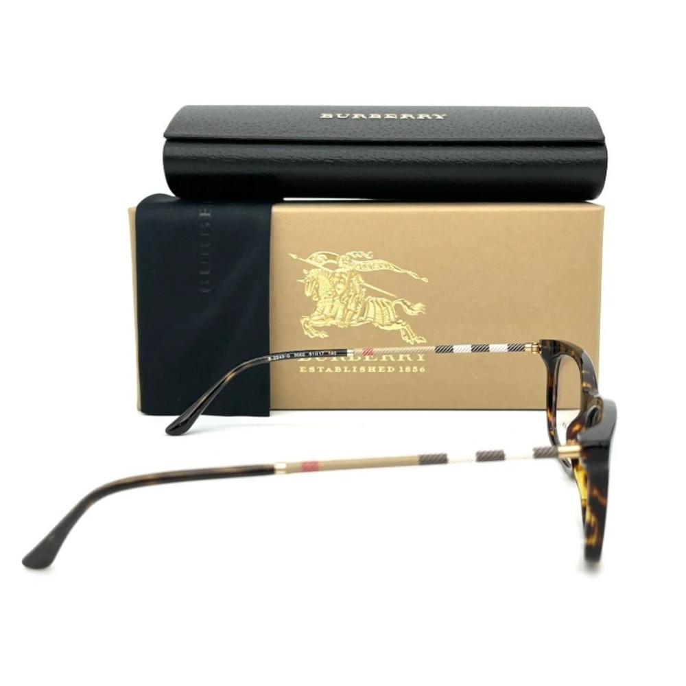 BURBERRY BE2243Q 3002 Tortoise / Demo Lens 51mm Eyeglasses - Picture 5 of 5